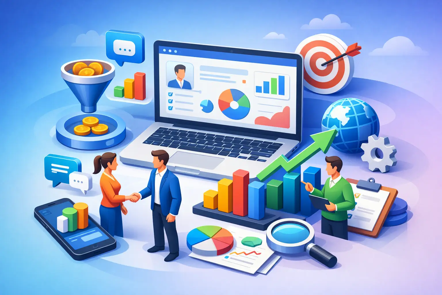 Guía de implementación CRM para ventas