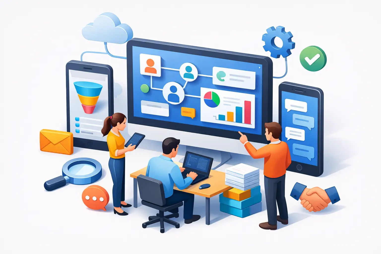 Guía de implementación de CRM para pymes