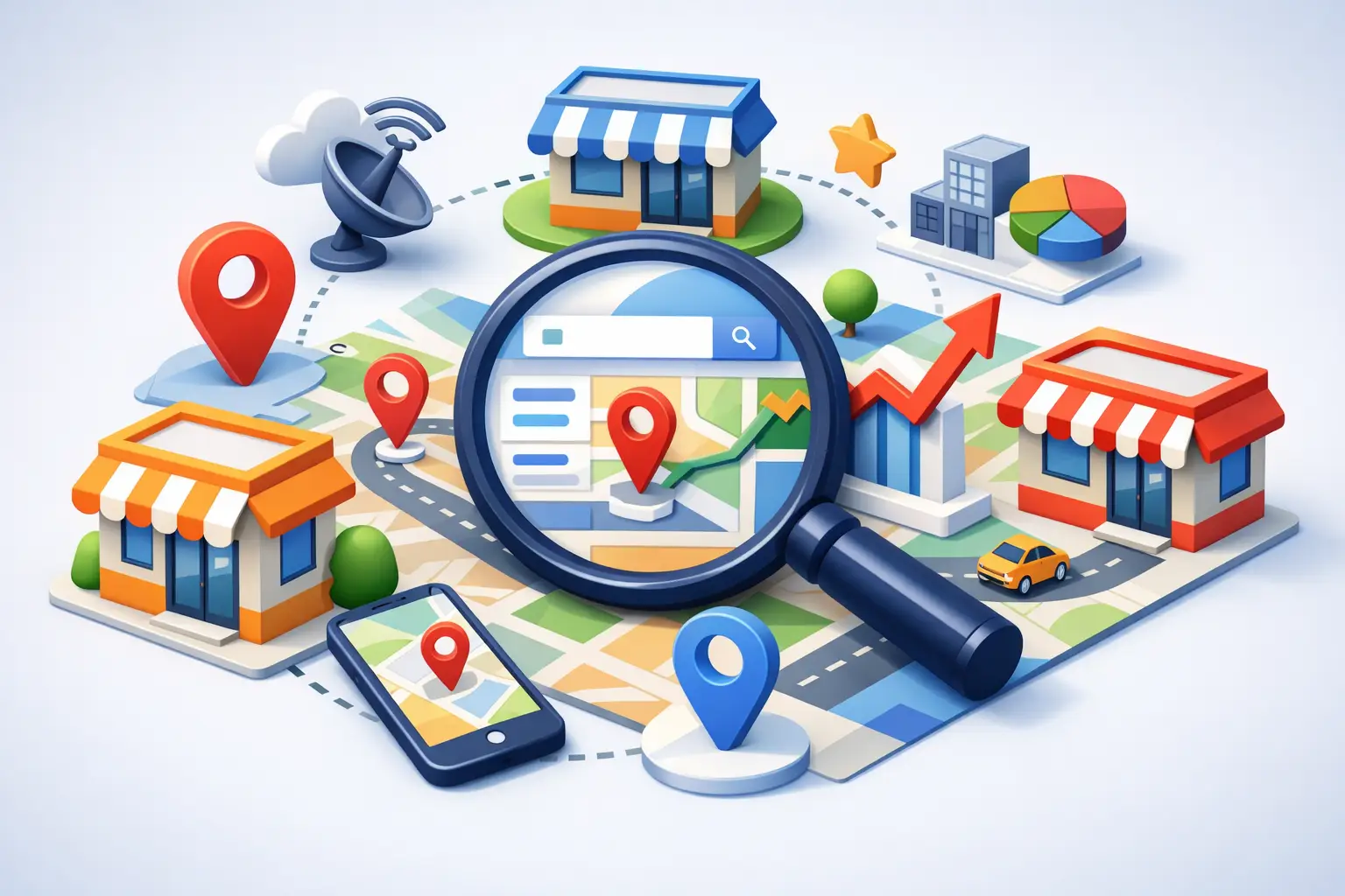 SEO local para negocios con sucursales